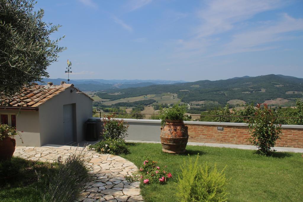 B&B Il Canto del Gallo Casole dʼElsa Esterno foto